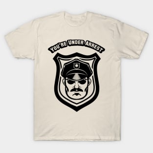 Police dept badge T-Shirt